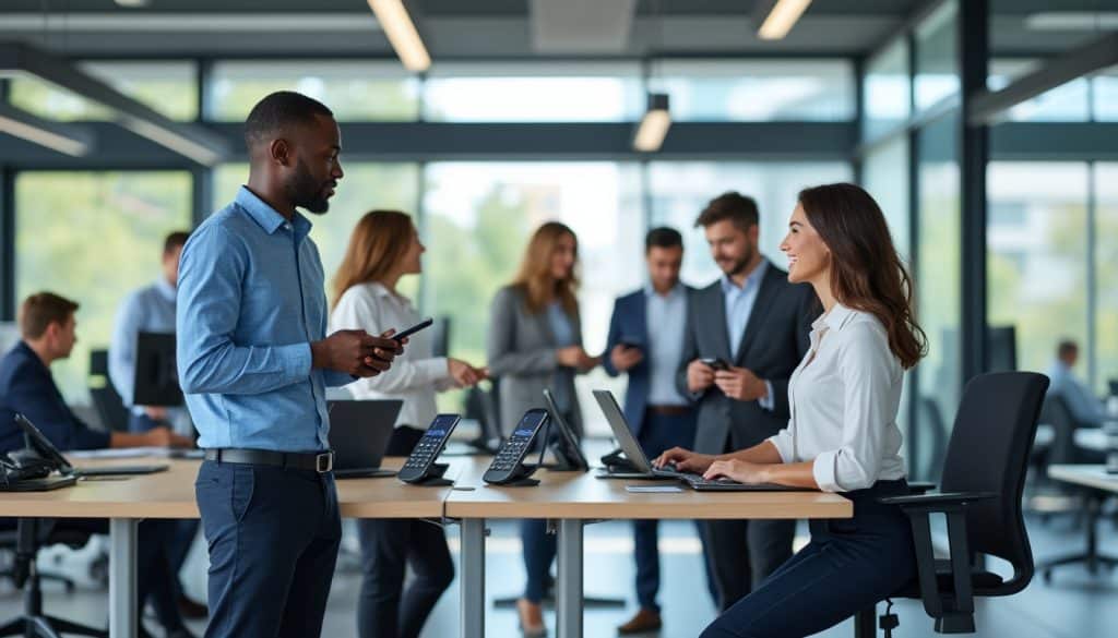 Téléphone DECT en entreprise : les usages